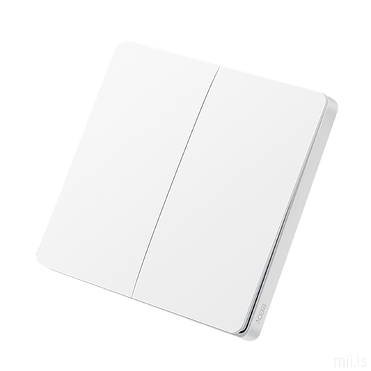 Aqara Wireless Remote Switch H1 Double Rocker